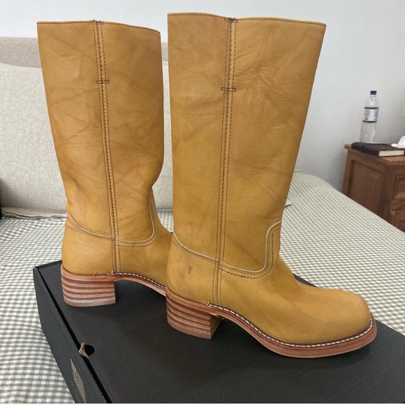 Frye Campus Boot-Banana - Picture 3 of 8